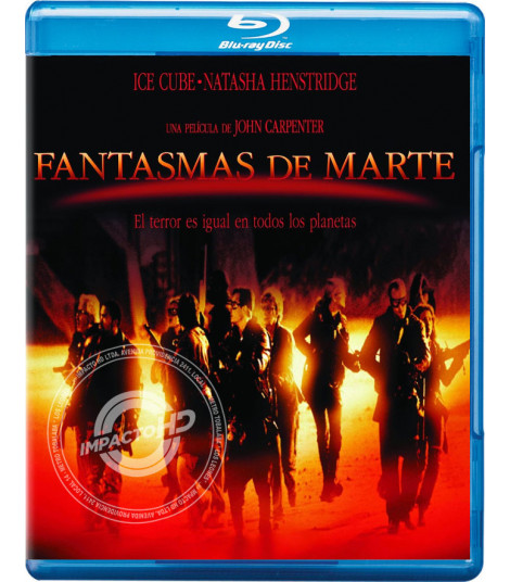 Fantasmas De Marte Blu Ray