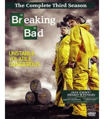 DVD - BREAKING BAD - 3° TEMPORADA COMPLETA