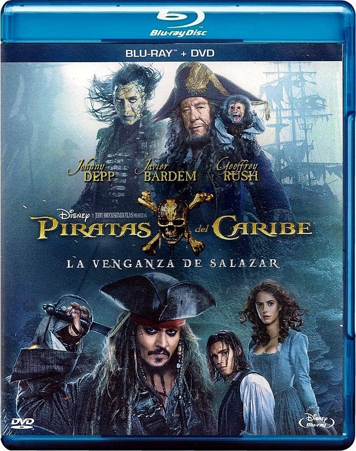 Piratas Del Caribe: La Venganza De Salazar [DVD]