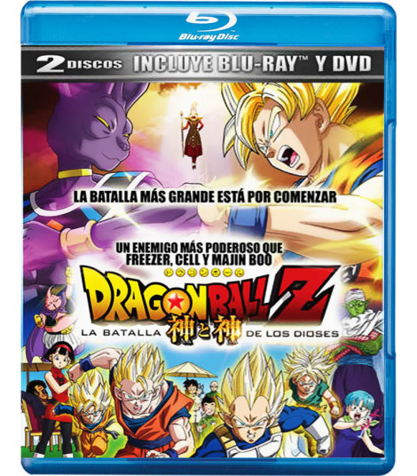 Dragon Ball Z- La Batalla de los Dioses -DVD-Español