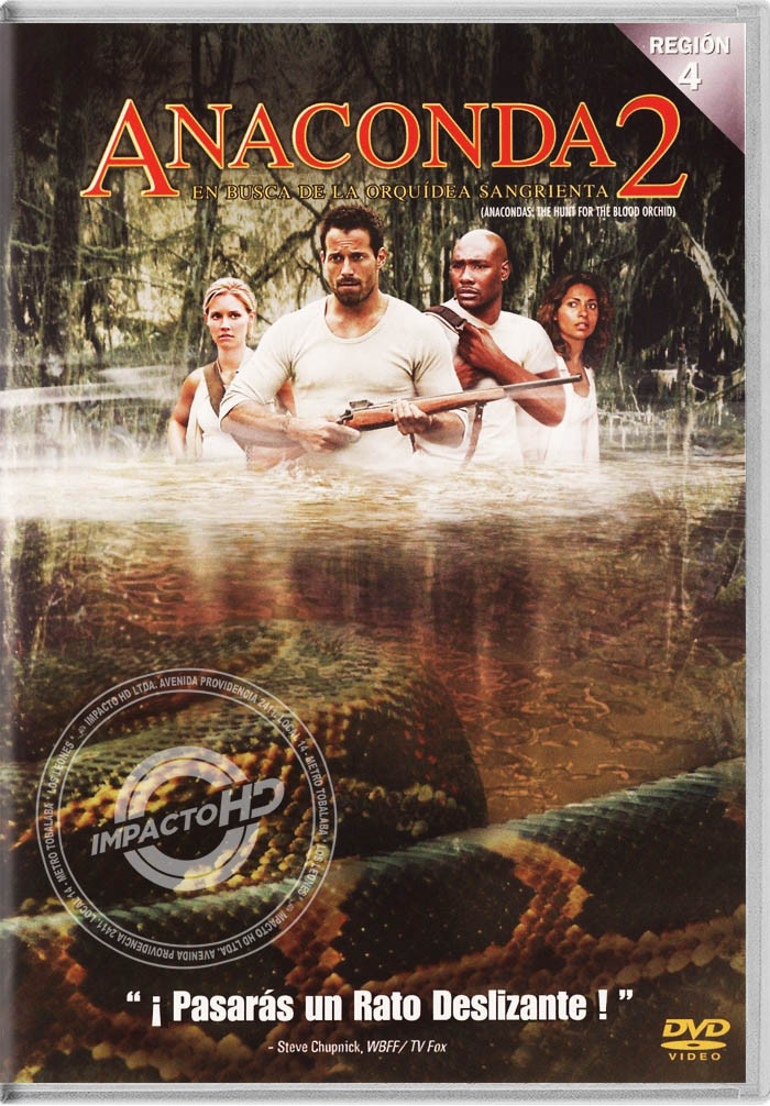 Dvd Anaconda 2 En Busca De La OrquÍdea Sanguinaria 0916