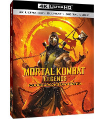 4K UHD - MORTAL KOMBAT LEYENDAS (LA VENGANZA DE SCORPION) - USADO CON SLIPCOVER