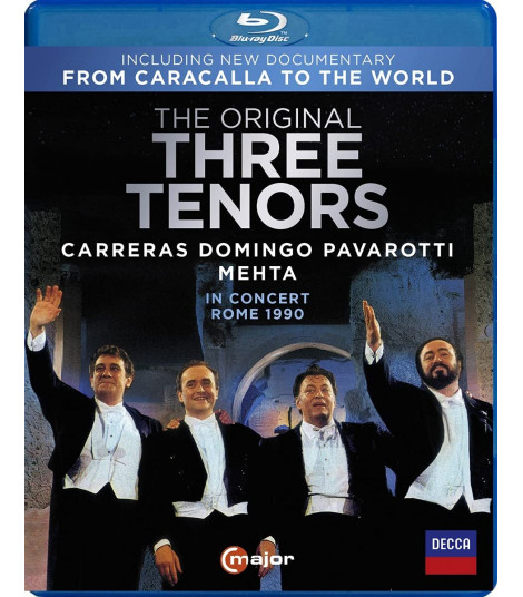 LOS TRES TENORES (EL CONCIERTO ORIGINAL) - Blu-ray