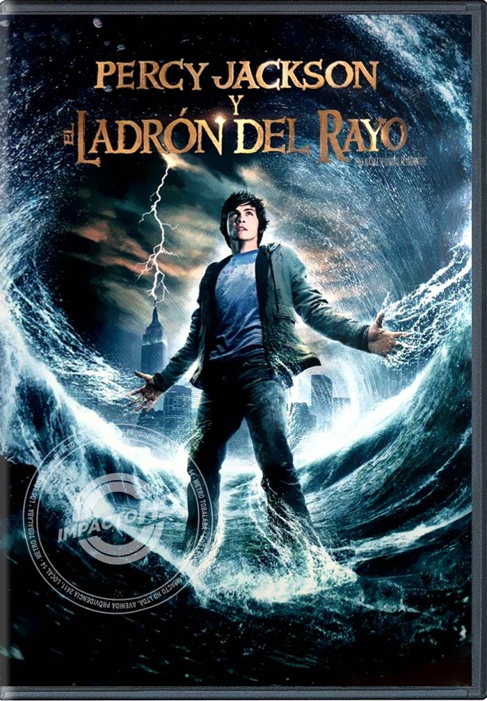 Percy Jackson Y El Ladrón Del Rayo Película Dvd(nuevo)