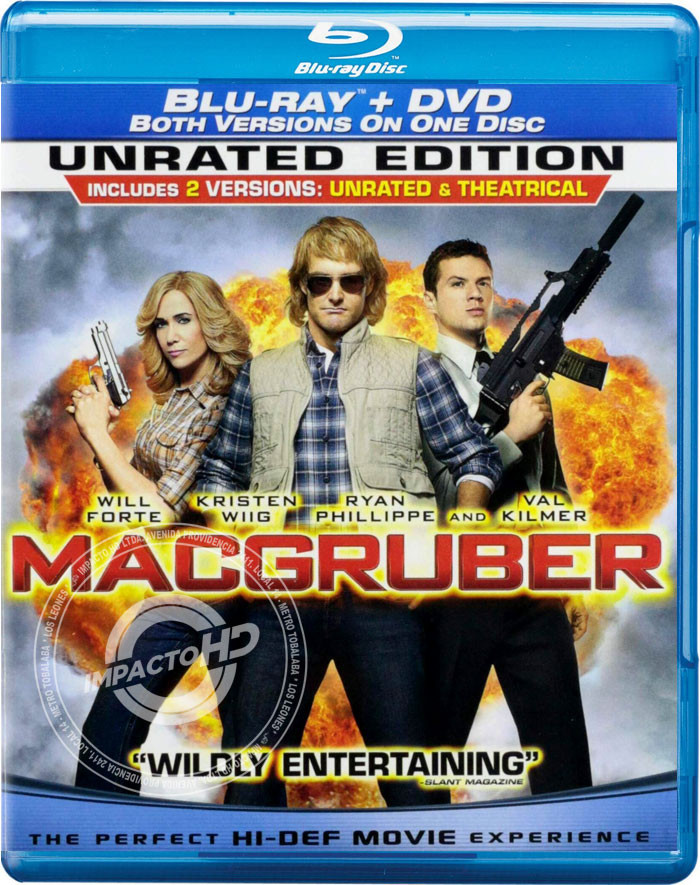 MACGRUBER (UNRATED EDITION) - USADA Blu-ray