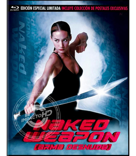 Naked Weapon EdiciÓn Especial Limitada Postales Exclusivas Blu Ray