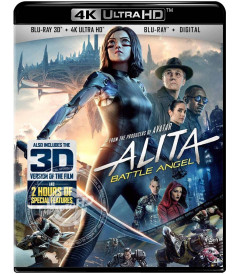 4K UHD - ALITA (LA ÚLTIMA GUERRERA) (3D/4K/BD) - USADO