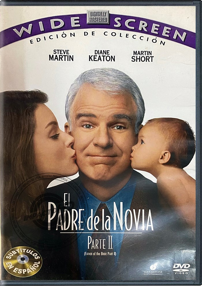 DVD - EL PADRE DE LA NOVIA PARTE 2 - USADA