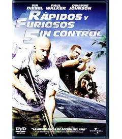 DVD - RÁPIDOS Y FURIOSOS 5 - USADO