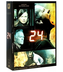 DVD - 24 (6° TEMPORADA COMPLETA) - USADO