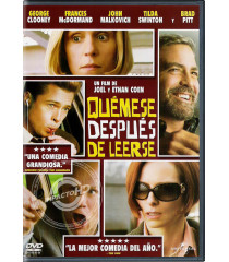 DVD - QUÉMESE DESPUÉS DE LEERSE - USADO