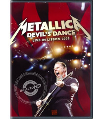 DVD - METALLICA (DEVIL´S DANCE LIVE IN LISBON 2008) - USADO