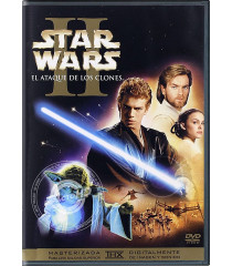 DVD - STAR WARS EPISODIO II (EL ATAQUE DE LOS CLONES) - USADO