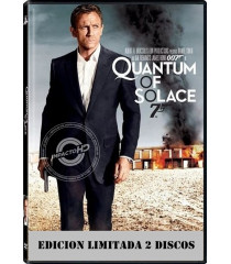 DVD - 007 (QUANTUM OF SOLACE) EDICION LIMITADA 2 DISCOS