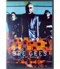 DVD - BEE GEES (LIVE BY REQUEST) - USADO