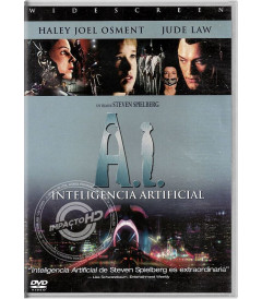 DVD - INTELIGENCIA ARTIFICIAL (EDICIÓN ESPECIAL 2 DISCOS) - USADA