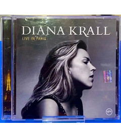 CD - DIANA KRALL (LIVE IN PARIS) - USADO