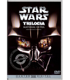 DVD - STAR WARS (TRILOGIA) (MATERIAL EXTRA) - USADO