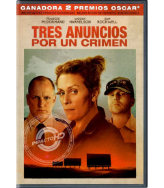 DVD - TRES ANUNCIOS POR UN CRIMEN - USADO