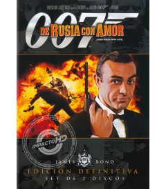 DVD - 007 DESDE RUSIA CON AMOR (EDICIÓN DEFINITIVA CON SLIPCOVER) - USADA