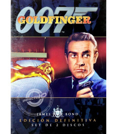 DVD - 007 GOLDFINGER (EDICION DEFINITIVA CON SLIPCOVER) - USADO