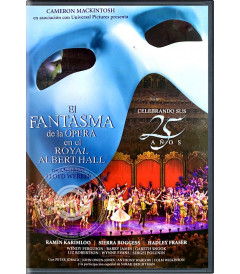 DVD - EL FANTASMA DE LA OPERA EN EL ROYAL ALBERT HALL - USADO