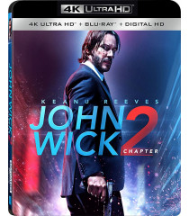 4K UHD - JOHN WICK 2 - USADO CON SLIPCOVER