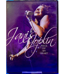 DVD - JANIS JOPLIN (PIECE OF MY HEART) - USADO