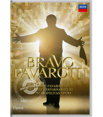 DVD - BRAVO PAVAROTTI - USADO