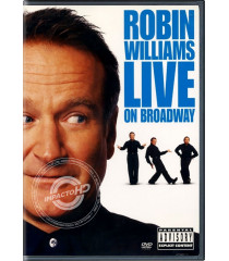 DVD - ROBIN WILLIAMS (LIVE ON BROADWAY) (SIN ESPAÑOL) - USADO