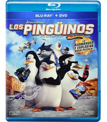 LOS PINGÜINOS DE MADAGASCAR (BLU-RAY + DVD)