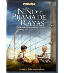 DVD - EL NIÑO CON EL PIJAMA DE RAYAS - USADO