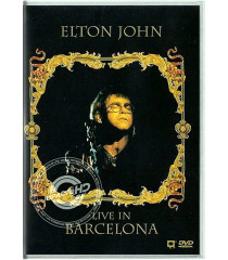 DVD - ELTON JOHN LIVE IN BARCELONA - USADO