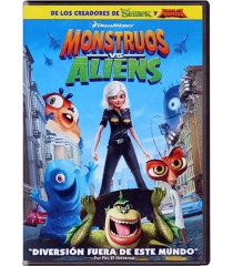 DVD - MONSTRUOS VS. ALIENS - USADO