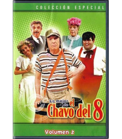 DVD - EL CHAVO DEL 8 (LO MEJOR VOL.2) - USADO