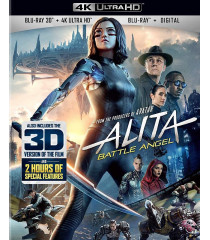 4K UHD - ALITA (LA ULTIMA GUERRERA) (INCLUYE 3D)