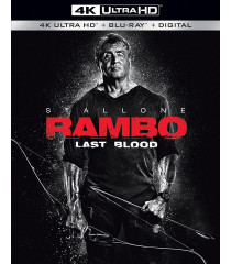 4K UHD - RAMBO (LAST BLOOD) - USADO CON SLIPCOVER