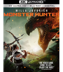 4K UHD - MONSTER HUNTER (LA CACERÍA COMIENZA) - USADO CON SLIPCOVER