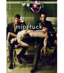 DVD - NIP TUCK - 3° TEMPORADA COMPLETA - USADO