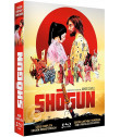 SHOGUN 1980 (3 BDS) SERIE TV CON FUNDA Y 8 POSTALES EXCLUSIVAS